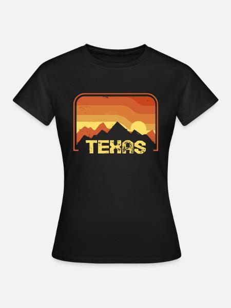 Texas - Frauen T-Shirt - Schwarz