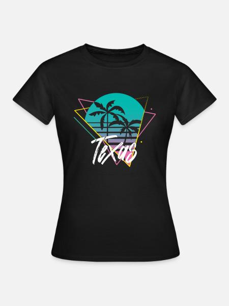 Texas - Frauen T-Shirt - Schwarz