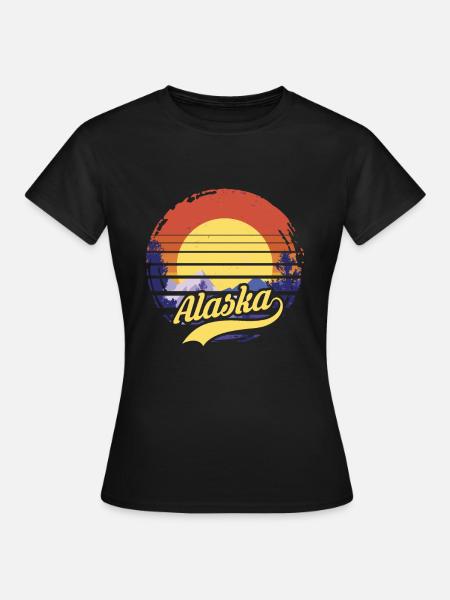 Alaska - T-shirt Femme - noir