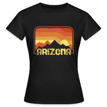 Arizona - T-shirt Femme - noir - Devant - AI Model Female 172 dark (172cm)