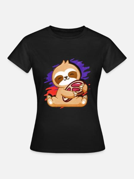 Steak - Frauen T-Shirt - Schwarz