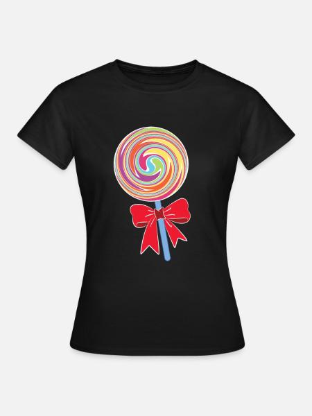 lollipop - Frauen T-Shirt - Schwarz