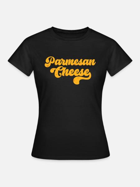 Parmesan - Frauen T-Shirt - Schwarz