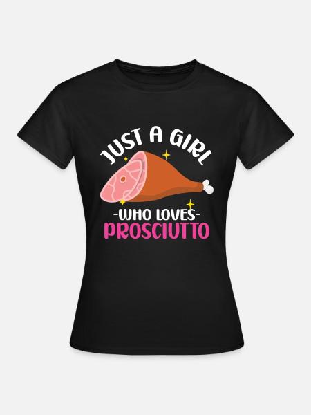Schinken - Frauen T-Shirt - Schwarz