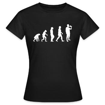 Jambon - T-shirt Femme - noir - Devant - AI Model Female 172 dark (172cm)