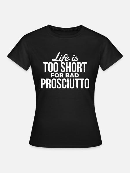 Schinken - Frauen T-Shirt - Schwarz
