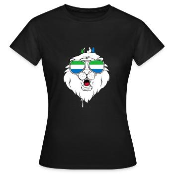 Sierra Leone - Women's T-Shirt - black - Front - AI Model Female 172 dark (172cm)