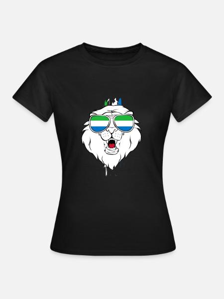 Sierra Leone - Frauen T-Shirt - Schwarz