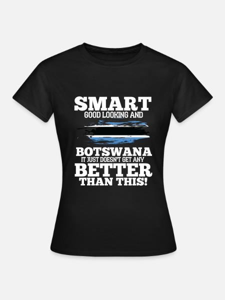 Botswana - Frauen T-Shirt - Schwarz