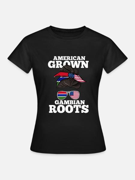 Gambia - Frauen T-Shirt - Schwarz