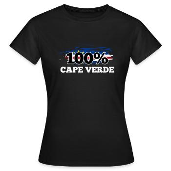 Cape Verde - Women's T-Shirt - black - Front - AI Model Female 172 dark (172cm)