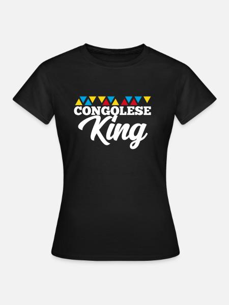 Kongo - Frauen T-Shirt - Schwarz