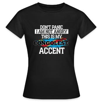 Égypte - T-shirt Femme - noir - Devant - AI Model Female 172 dark (172cm)