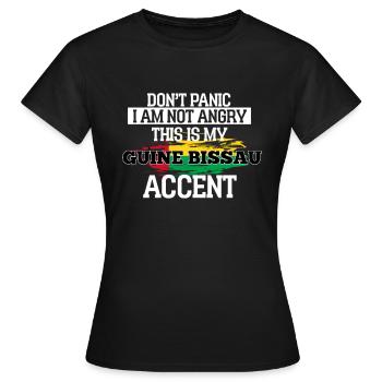 Kenya - T-shirt Femme - noir - Devant - AI Model Female 172 dark (172cm)