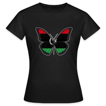 Libya - Women's T-Shirt - black - Front - AI Model Female 172 dark (172cm)
