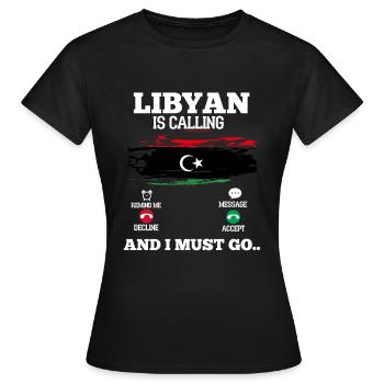 Madagascar - T-shirt Femme - noir - Devant - AI Model Female 172 dark (172cm)