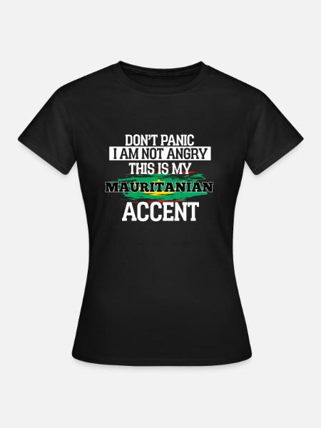 Mauretanien - Frauen T-Shirt - Schwarz