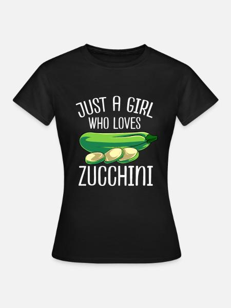 Zucchina - Maglietta da donna - nero