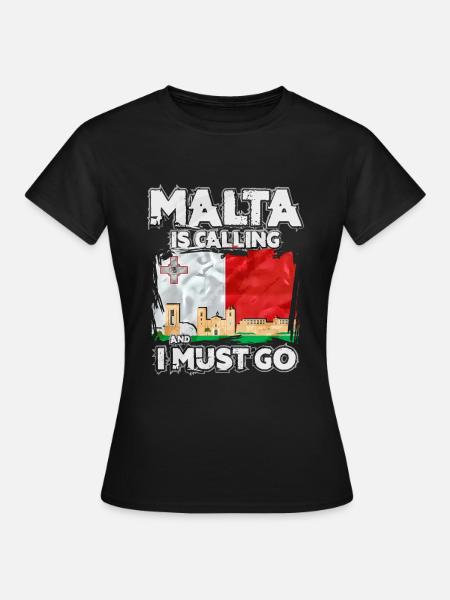 Malta - Frauen T-Shirt - Schwarz
