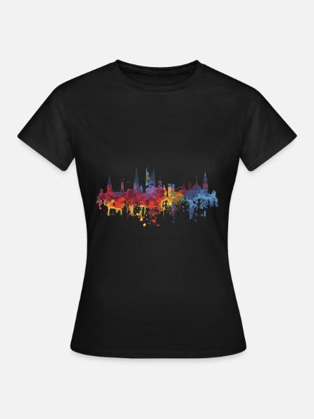 Salzgitter - Frauen T-Shirt - Schwarz