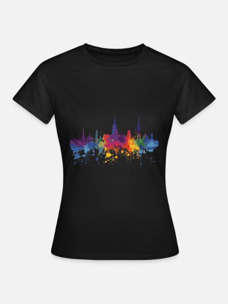 Rüsselsheim am Main - Frauen T-Shirt - Schwarz
