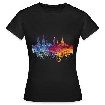 Celle - Women's T-Shirt - black - Front - AI Model Female 172 dark (172cm)