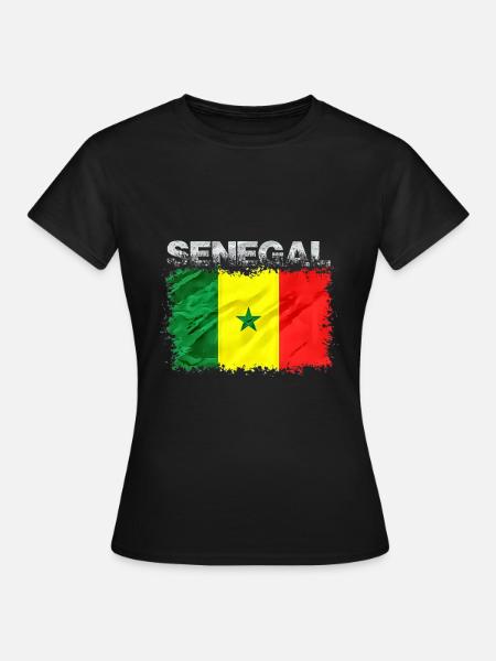 Senegal - Frauen T-Shirt - Schwarz