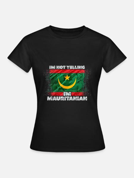 Mauretanien - Frauen T-Shirt - Schwarz