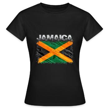 Jamaica - Women's T-Shirt - black - Front - AI Model Female 172 dark (172cm)