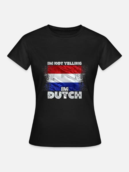 Niederlande - Frauen T-Shirt - Schwarz