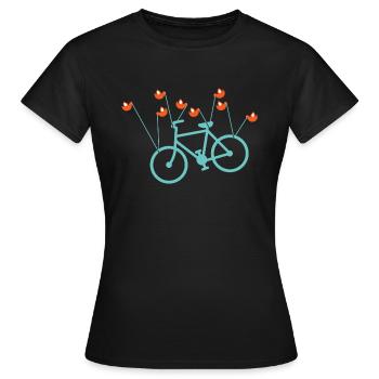 Fail bike - Women's T-Shirt - black - Front - AI Model Female 172 dark (172cm)