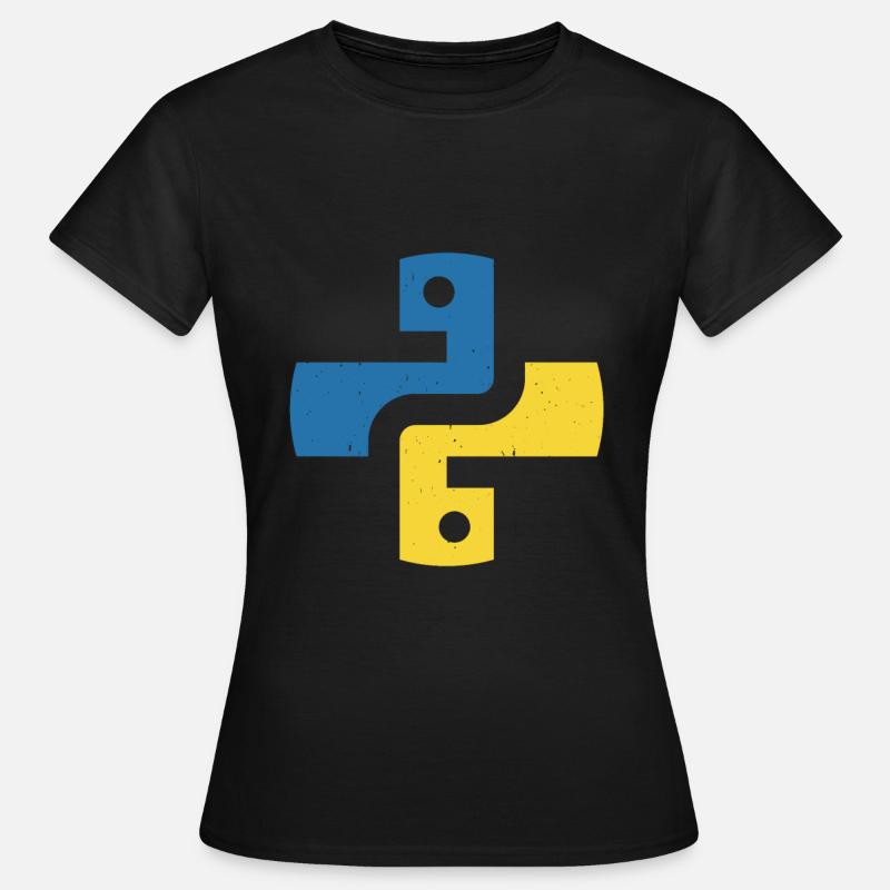 Langage de programmation Python - T-shirt Femme - noir