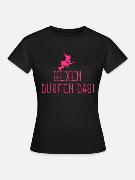 hexen_duerfen_das_12_2016_01_1c - Frauen T-Shirt - Schwarz