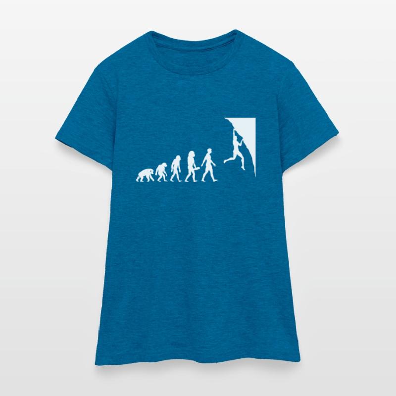 Tenue d'évolution de grimpeur pour l'escalade T-shirt Femme
