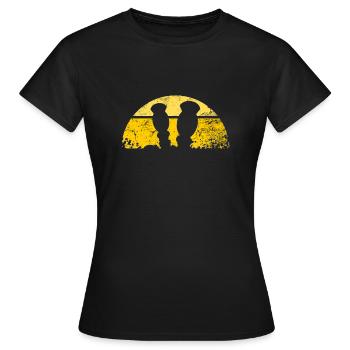 Tolles Tischkickern Geschenk - Frauen T-Shirt - Schwarz - Vorne - AI Model Female 172 dark (172cm)