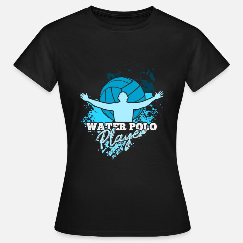 vandpolo - Dame-T-shirt - sort