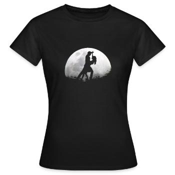 Danse couple danse danse sport - T-shirt Femme - noir - Devant - AI Model Female 172 dark (172cm)