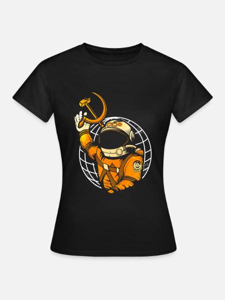 Cosmonaute - T-shirt Femme - noir