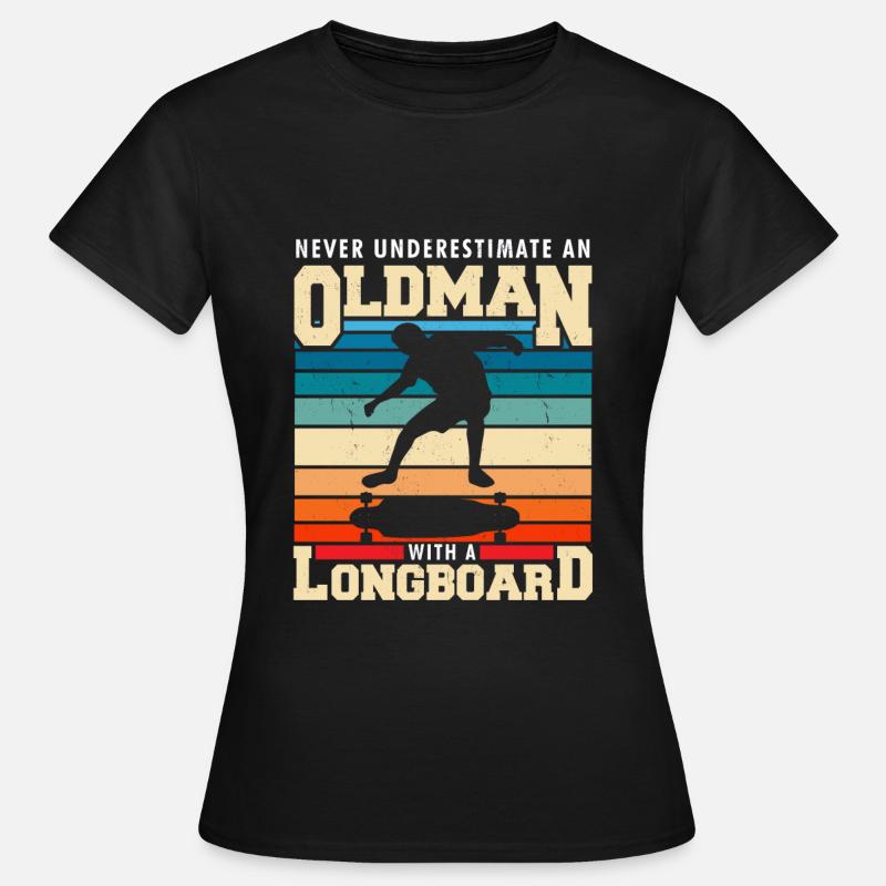 Longboard - Women's T-Shirt - black