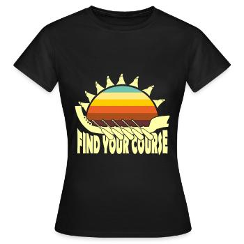 Maori - T-shirt Femme - noir - Devant - AI Model Female 172 dark (172cm)