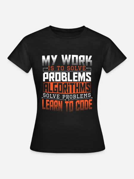 HTML Computeringenieur Hacker - Frauen T-Shirt - Schwarz