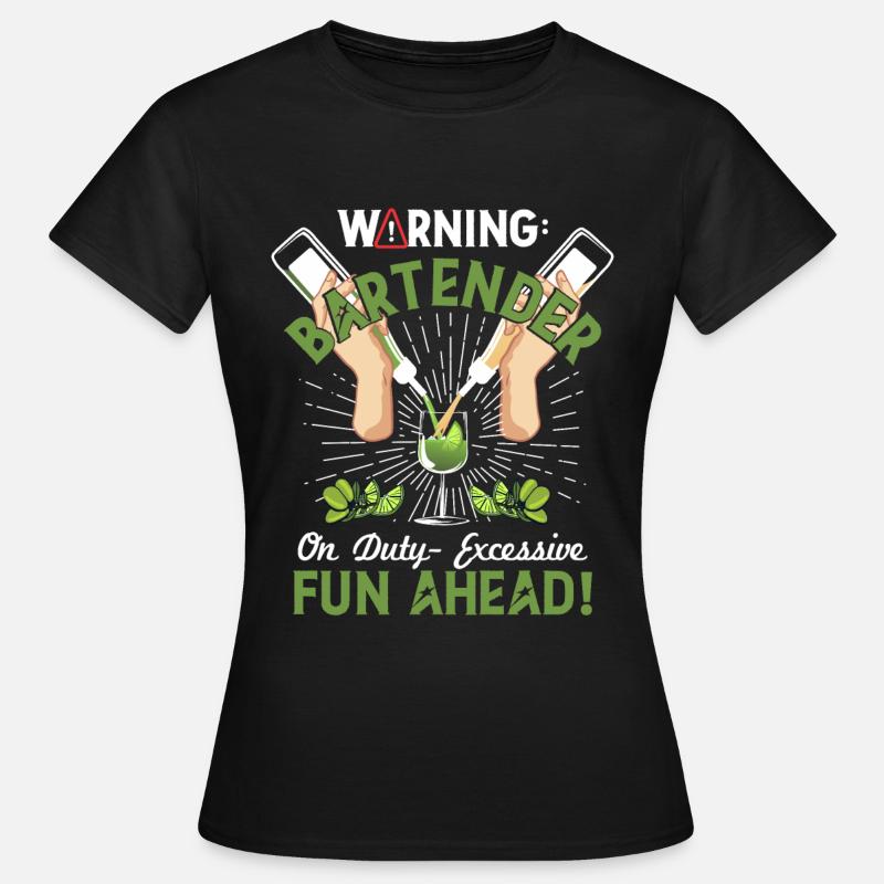 Bartender on Duty - Women's T-Shirt - black