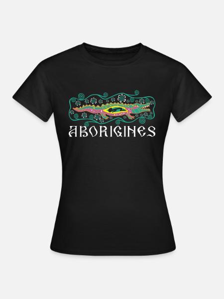 Aborigines - Frauen T-Shirt - Schwarz
