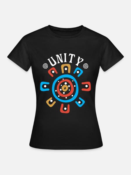 Australian Unity - Frauen T-Shirt - Schwarz