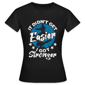 Die Kopfschmerzen, die du fühlst, sind mein Fuß - Frauen T-Shirt - Schwarz - Vorne - AI Model Female 172 dark (172cm)