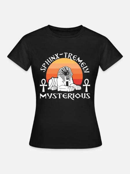Sphinx-unendlich mysteriös - Frauen T-Shirt - Schwarz