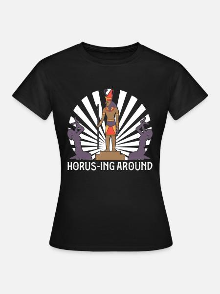 Horus-Herumspielen - Frauen T-Shirt - Schwarz