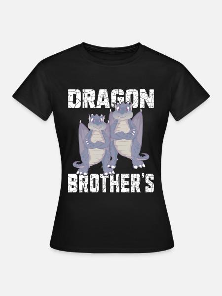 Die des Drachenbruders - Frauen T-Shirt - Schwarz