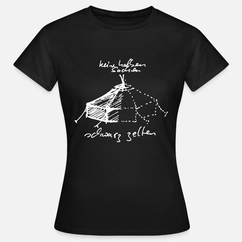 no half measures - Women's T-Shirt - black