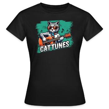 Apportez une comédie musicale - T-shirt Femme - noir - Devant - AI Model Female 172 dark (172cm)